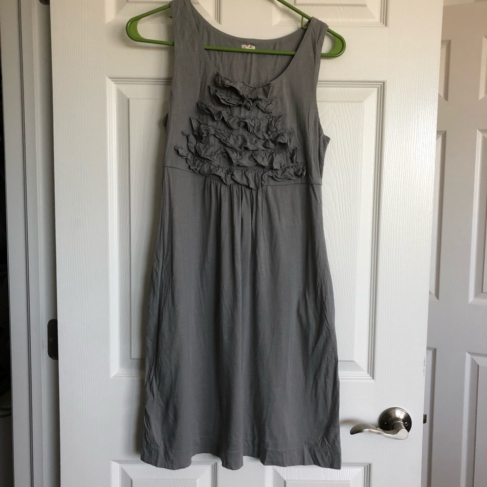 J. Crew Cotton Grey Sundress